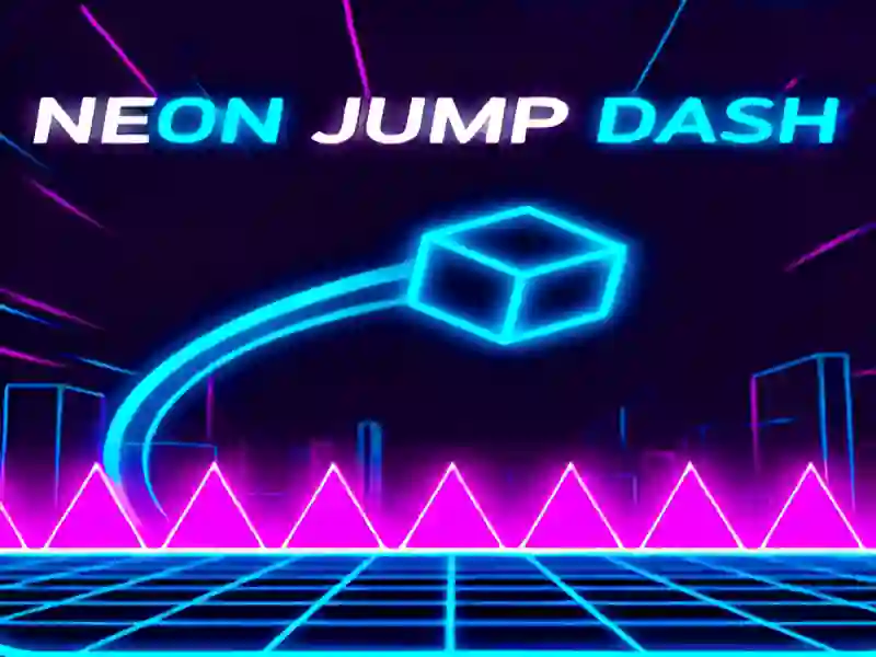 Žaidimas Neon Jump Dash internete