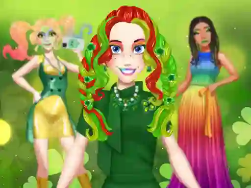 Žaidimas St Patrick's Day Princess Challenge internete
