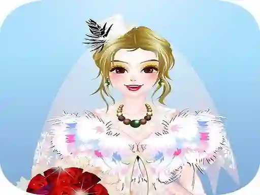 Žaidimas My Winter Wedding Dressup internete