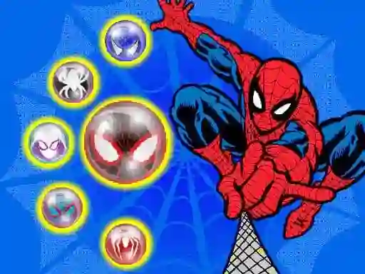 Žaidimas Spiderman Bubble Shooter internete