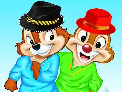 Žaidimas Chip n Dale Dressup internete