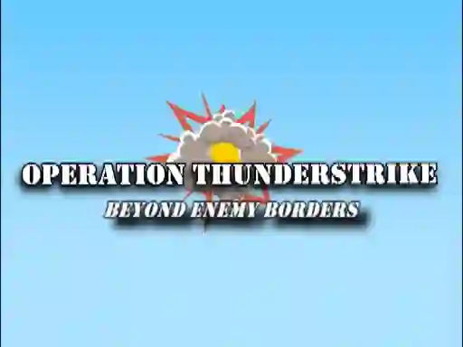 Žaidimas operation Thunderstrike internete
