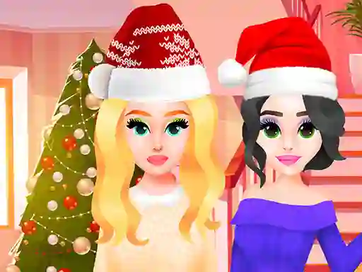 Žaidimas Christmas Party Girls internete