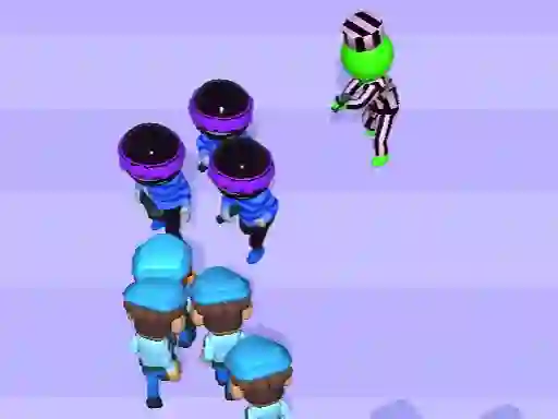 Žaidimas Police Clash 3D internete