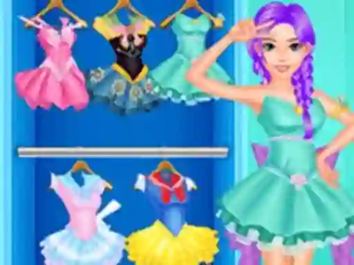Žaidimas Fashion Girl Cosplay Sailor Moon Challenge internete