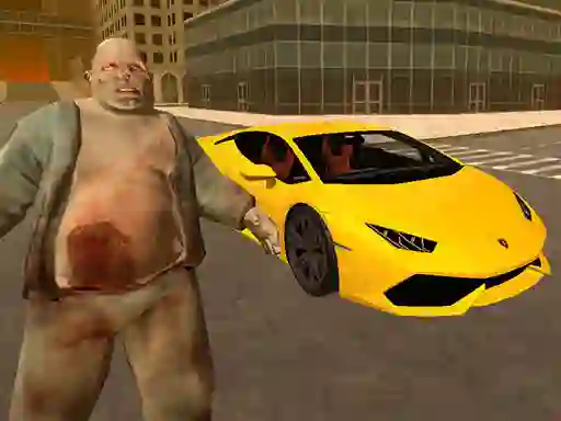 Žaidimas Supercars Zombie Driving internete