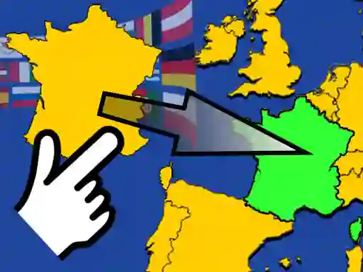 Žaidimas Scatty Maps Europe internete