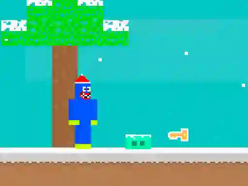 Žaidimas Noob Huggy Winter internete