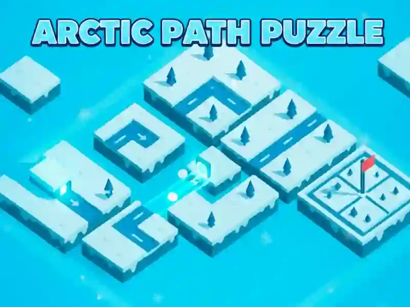 Žaidimas Arctic Path Puzzle internete