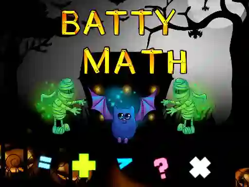 Žaidimas Batty Math internete