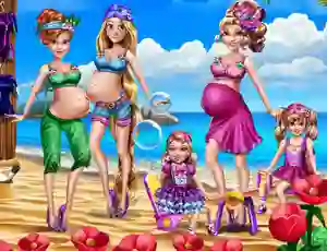 Žaidimas Pregnant Moms Exotic Holiday internete