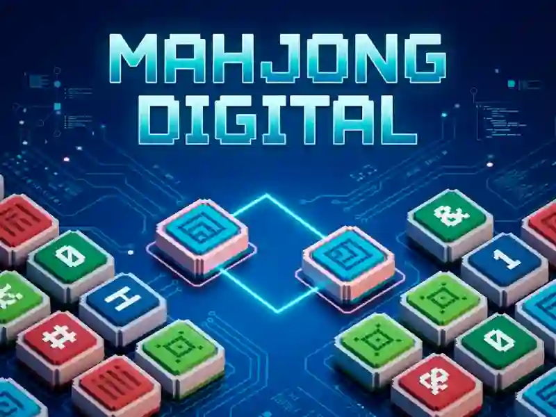 Žaidimas Mahjong digital internete