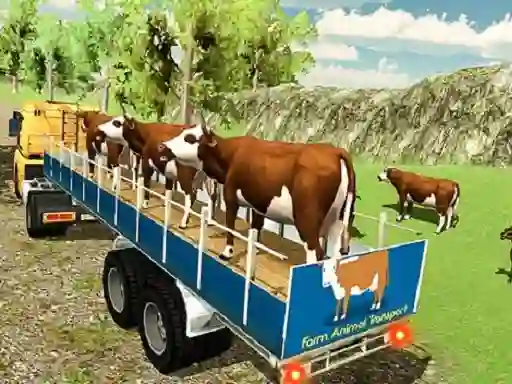 Žaidimas Offroad Animal Truck Transport internete