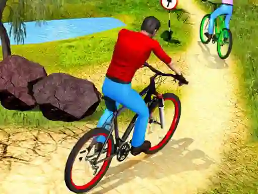 Žaidimas Uphill Offroad Bicycle Rider internete