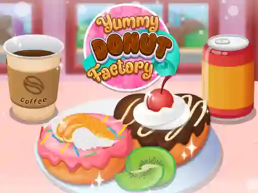 Žaidimas Yummy Donut Factory internete