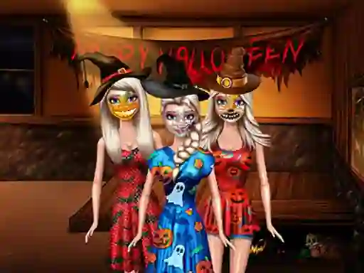 Žaidimas Spooky Halloween Dolls internete