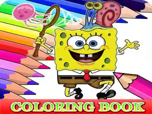 Žaidimas Coloring Book for Spongebob internete