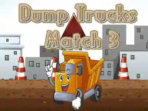 Žaidimas Dump Trucks Match 3 internete