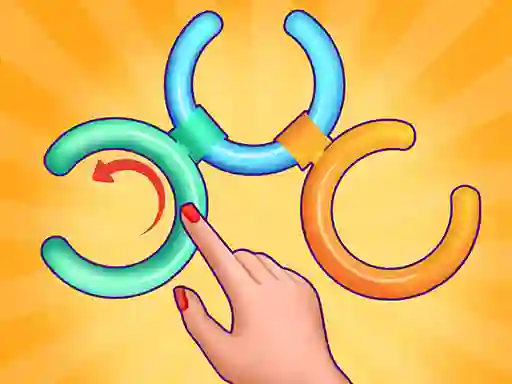 Žaidimas Untangle Rings Master internete