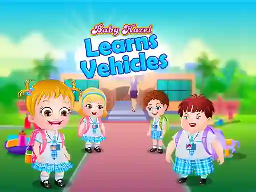Žaidimas Baby Hazel Learns Vehicles internete