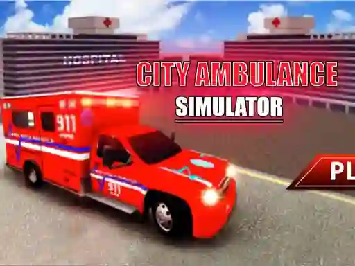 Žaidimas City Ambulance Simulator internete