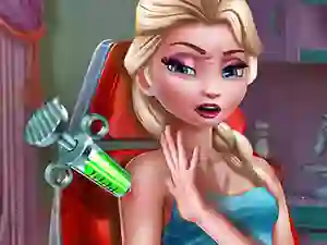 Žaidimas Ice Queen Vaccines Injection internete