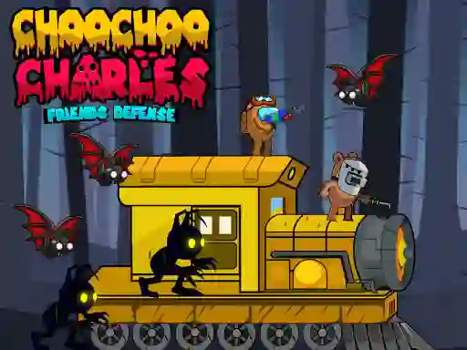 Žaidimas Choochoo Charles Friends Defense internete