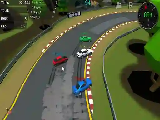 Žaidimas Fantastic Pixel Car Racing internete