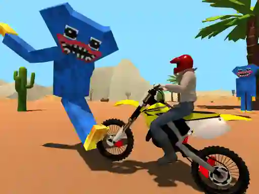 Žaidimas Motoracer vs Huggy internete