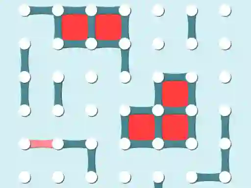 Žaidimas Dots and Boxes internete