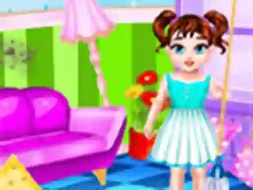 Žaidimas Baby Taylor Messy Home Cleaning internete