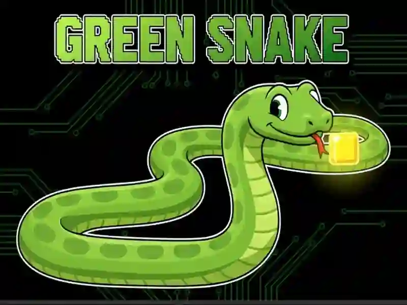 Žaidimas Green Snake internete