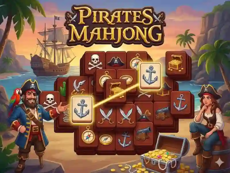 Žaidimas Pirates Mahjong internete