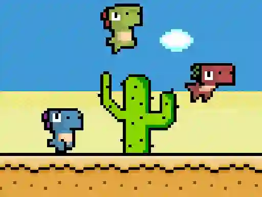 Žaidimas Pixel Dino Run internete
