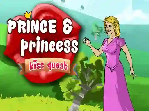 Žaidimas Prince & princess : Kiss quest internete