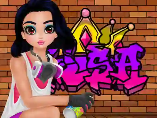 Žaidimas Princess Cool Graffiti internete