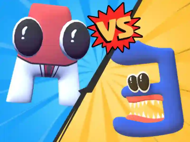 Žaidimas Merge Alphabet 3D internete