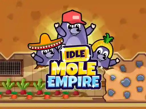 Žaidimas Idle Mole Empire internete
