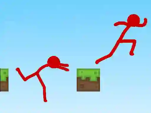 Žaidimas Stickman Parkour internete