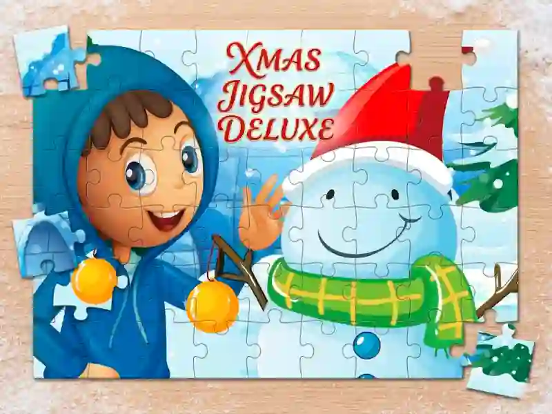Žaidimas Xmas jigsaw deluxe internete