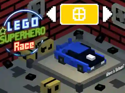 Žaidimas Lego Superhero Race internete