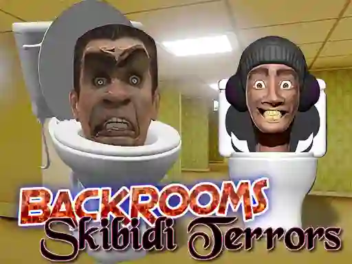 Žaidimas Backrooms Skibidi terrors internete