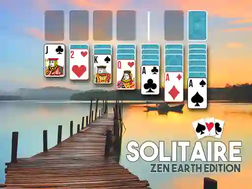 Žaidimas Solitaire zen earth edition internete
