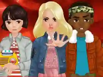 Žaidimas Stranger Things Squad internete