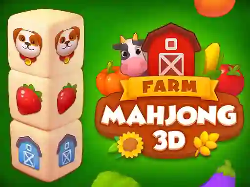 Žaidimas Farm Mahjong 3D internete