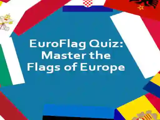 Žaidimas EuroFlag Quiz: Master the Flags of Europe internete