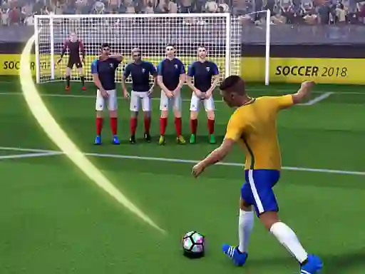 Žaidimas FreeKick Soccer 2021 internete