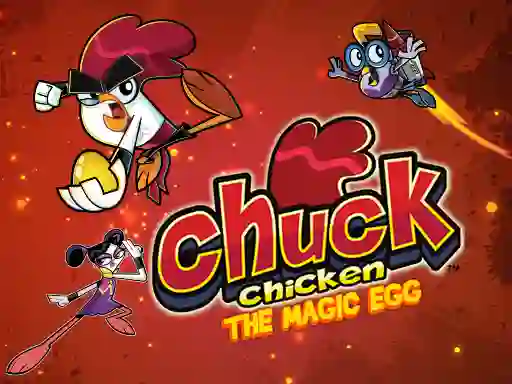 Žaidimas Chuck Chicken The Magic Egg internete