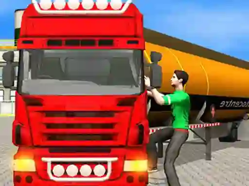 Žaidimas Oil Tanker Transporter Truck Simulator internete