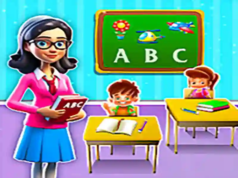 Žaidimas Kindergarten School Teacher internete